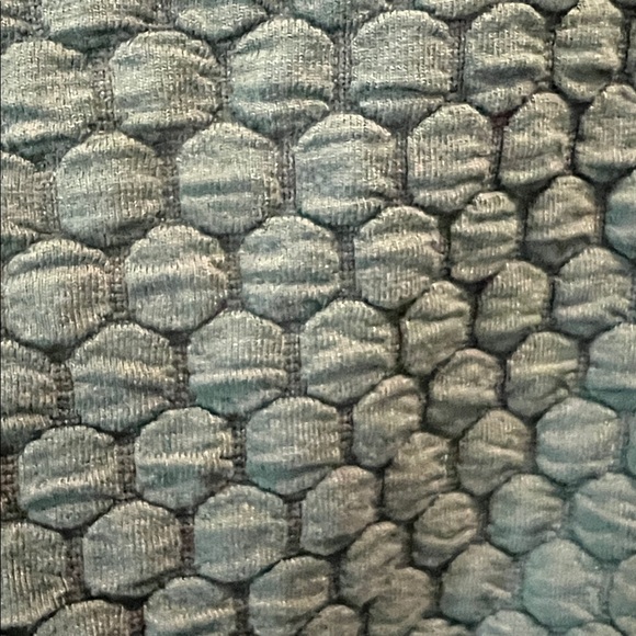 Anthropologie Porridge green textured floral sleeve mixed media sweatshirt-S - Picture 5 of 7